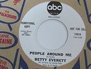 BETTY EVERETT -  People Around Me, 1967, promo