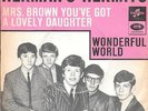 HERMANS HERMITS 45 MRS BROWN YOUVE GOT A LOVELY DAUGHTER+PS DENMARK RARE