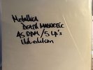 Death Magnetic - METALLICA rare 2008 5LP 45rpm Warner test pressing 512119