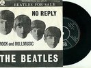 the BEATLES No Reply / Rock and Roll Music 1964 DUTCH PS EX+/NM VINYL SINGLE 7