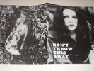 repro 1970 PANS PEOPLE Dancers BROCHURE + LETTER + 1972 PRESS PHOTO BBC