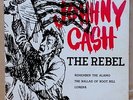 JOHNNY CASH THE REBEL RARE 1960 AUST CORONET LABEL PIC SLEEVE EP EX