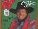 George Strait hand signed autographed vinyl LP record Merry Christmas To You