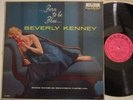BEVERLY KENNEY ORIGINAL DECCA RARE MONO PROMO FEMALE VOCAL LP BORN TO BE BLUE