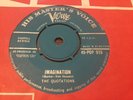 THE QUOTATIONS   IMAGINATION   HMV 45 POP 975   RARE 1961 DOO WOP CLASSIC   EX