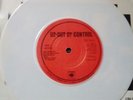 U2. Out Of Control. Three Out Of Control. WHITE VINYL ( RARE)