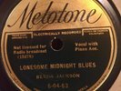 LUCILLE BOGAN AND WALTER ROLAND BESSIE JACKSON MELOTONE 60463 BLUES 78 RPM E/E+