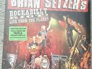 brian setzer -rockabilly riot live from the planet triple coloured  LP sealed