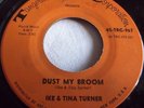 IKE & TINA TURNER   DUST MY BROOM ** US TANGERINE 45
