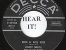 Johnny Carroll KILLER ROCKABILLY 45 (Decca 9-29940) Rock N' Roll Ruby /Tryin' To