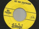 ROCKABILLY- BILL PARSONS -- HOT ROD VOLKSWAGON-- HEAR BOTH -1960 STARDAY