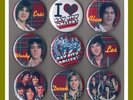 Bay City Rollers 56mm Button Badges 9 to choose from FREEPOST Set 1 SHANG A LANG