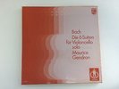 MAURICE GENDRON Bach Solo Cello Suites HOLLAND 3LP BOX PHILPS 6770 005