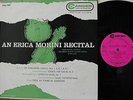 Erica Morini:  Brahms, Vivaldi, Wieniawski, Gounod, Ravel Camden MONO CAL-207 1S