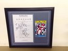 Mick Jagger & Charlie Watts Hand SIgned Songsheet with a Postcard & COA