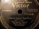 The Carter Family Victor 23656 78 rpm Old-Time Country