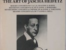 JASCHA HEIFETZ: The Art Of, Mozart Concerto 2x LP Broadcast Private NM Wax