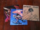 3 x vinyl LPs by JUDAS PRIEST - Stained Class + Priest... Live  + Rocka Rolla
