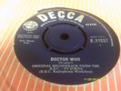 B B C/DR WHO F11837 EXTONM DECCA 45