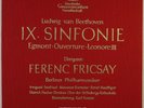 FERENC FRICSAY BEETHOVEN SYMPHONY NO.9 DGG ED1 RED STEREO 2LP SLPM 138002/003 NM