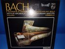 $PHILIPS HI-FI STEREO SAL 3487-8 *GRUMIAUX* BACH 6 VIOLIN SONATAS* GIORDANI* 2LP