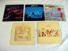 GENESIS - 5 x Vinyl LPs - SELLING/FOXTROT/TRICK OF TAIL/LIVE/AND THEN THERE VG+