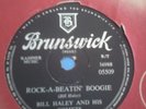 Bill Haley and his Comets Brunswick label.  Six 78 RPM records