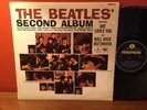 Beatles   Second Album   LP   Orig   U.K.   Pressing   Yellow Parlophone   Clean