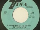 ROY ROBERT I Know What To Do To Satisfy You 45 Tina northern soul hear