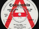 GERRY & THE PACEMAKERS Girl On A Swing *M-* UK 45 promo demo MOD psych beat HEAR