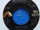 THE CAVALIERS  - HOLD ON TO MY BABY / DANCE LITTLE GIRL