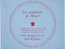 MOZART Symphony n.25 etc. RISTENPART Les Discophiles Francais DF 117 French 1st