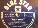 CHARLIE PARKER COOL BLUES-BIRD's NEST 78 rpm BLUE STAR