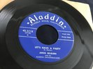 AMOS MILBURN Let's Have A Party / Good Good Whiskey   RARE R&B 45 ALADDIN 3218