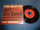 Single  - The Beatles - Aint She Sweet - Beat Rock Pop Oldies Single