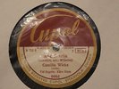 CAMILLA WICKS Dvorak & Schubert: Violin pieces CUPOL 78 rpm Sweden