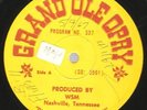 GRAND OLE OPRY #337 BILL ANDERSON/SKEETER DAVIS/CONNIE SMITH/BOB LUMAN Radio WSM