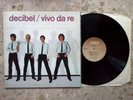 DECIBEL - VIVO DA RE - LP 1980 VERY RARE original ITALY punk RUGGERI VG++/EX-