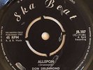 Don Drummond Allepon / Justin Hinds Mother banner Killer Ska studio one Listen