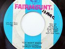 SHIRLEY VAUGHN-YOU DON'T KNOW /CLIMB EVERY MOUNTAIN - PROMO ON FAIRMOUNT NORTHER