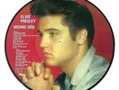 RARE 33T PICTURE DISC ELVIS PRESLEY- HOUND DOG -RCA DANEMARK- AR 30021 - 1984