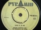 ROLAND ALPHONSO - Sock It To Me. UK Pyramid 45'. Rudie Gets Plenty Reggae Ska
