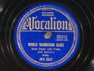 78 RPM --  Jack Kelly (with Will Batts, vn, 2 guitars), Vocalion 05312, E  Blues