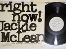 JACKIE MCLEAN RIGHT NOW BLUE NOTE GXK 8086 Japan Promo Vinyl LP