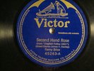 78 : VICTOR 45263-FANNY BRICE  -SECOND HAND ROSER /  MY MAN   E / E-