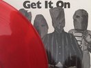 The Damned Get It On RED COLOURED VINYL LP PUNK T-Rex Marc Bolan