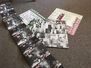 ROLLING STONES - EXILE ON MAIN STREET - 1972 2XLP GERMAN INNERS & POSTCARDS EX