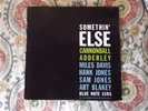 Cannonball Adderley Miles Davis Somethin' Else Blue Note LP mono VG++