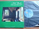 NICK DRAKE FIVE LEAVES LEFT LP 1978 UK ISLAND BLUE LABEL137 GRAMS INNER EX VINYL