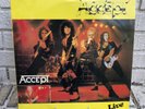 ACCEPT METAL HEART ATTACK LIVE 2XLP LTD GERMANY THRASH HEAVY METAL SCORPIONS